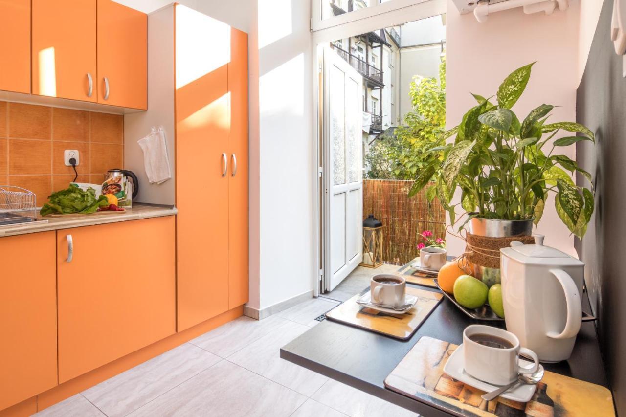 Cracow Best Location Apartment With Garden By Cozyplace Krakau Exterior foto